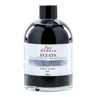 Jacques Herbin Eclats Watercolour Ink 610 Zinc Grey 250ml